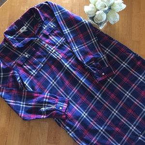 🦋Old Navy Plaid Shirt Dress🦋